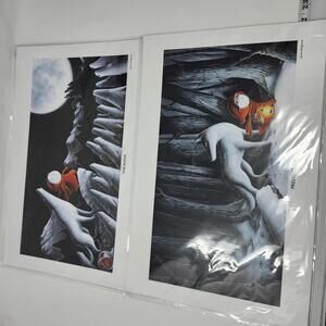 Fantasy Art Prints - "The Alpha" & "Pressing On" Justin Hillgrove 11x17